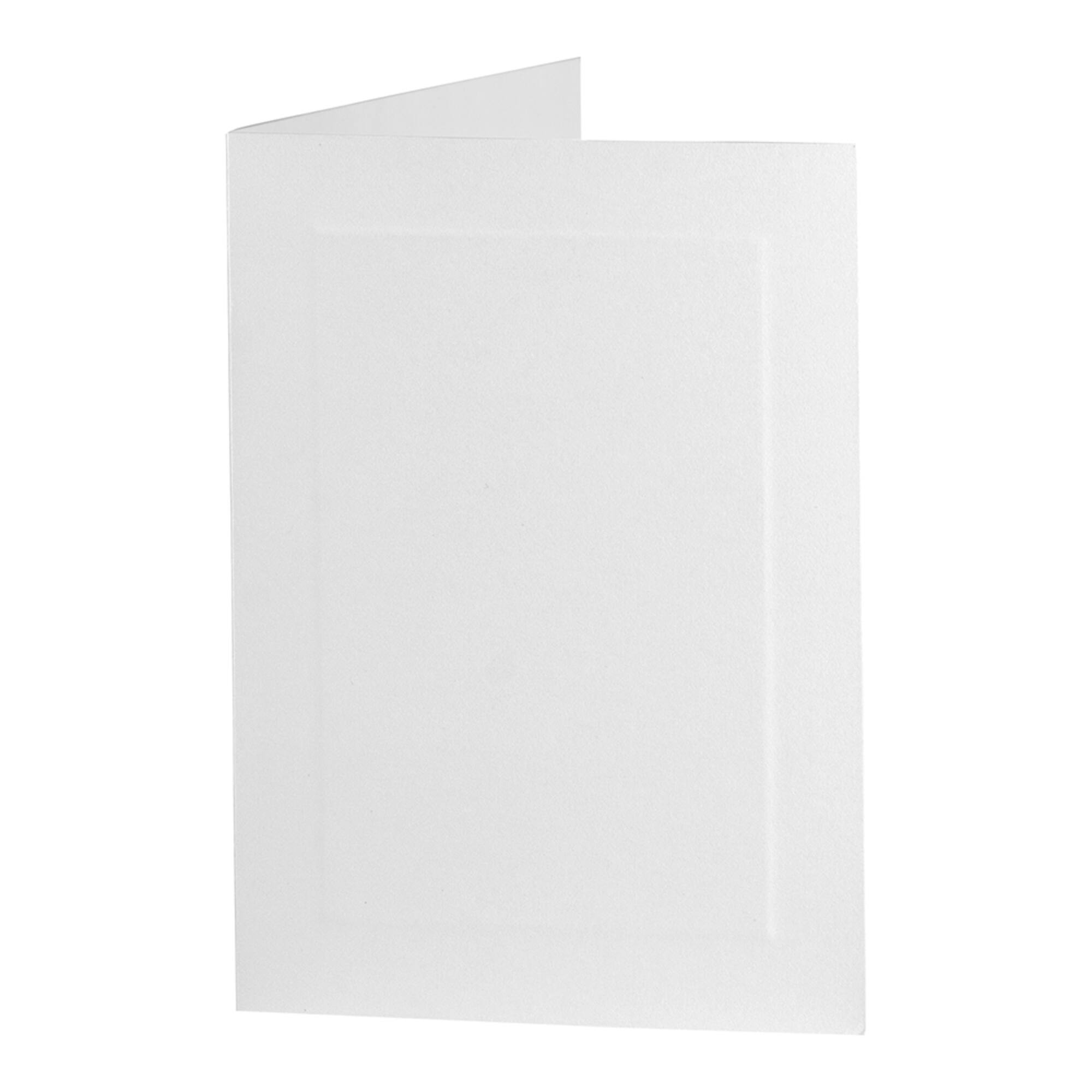 JAM Paper A7 Blank Foldover Cards with Panel